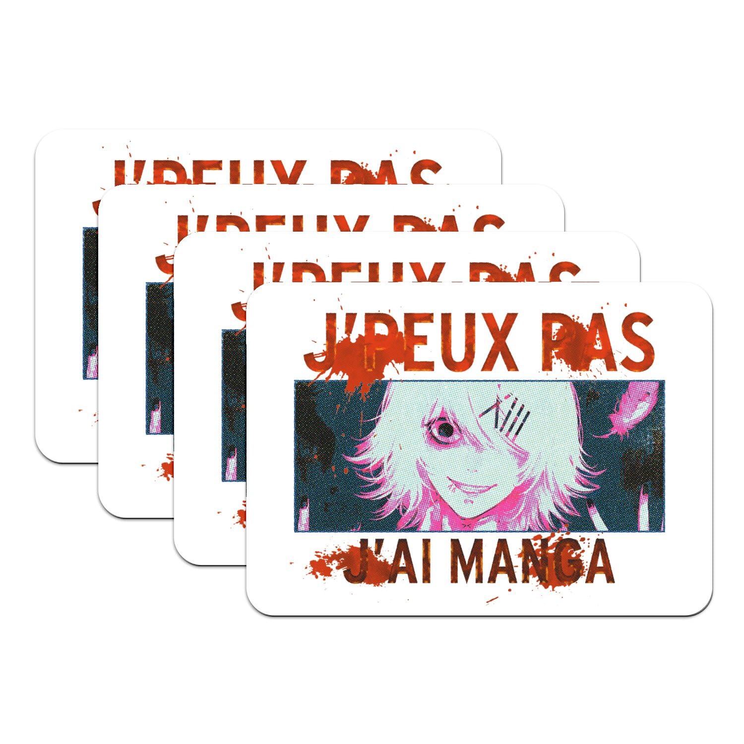 Set de table manga Juuzou grand format 39,5x28,5 cm antidérapant et imperméable