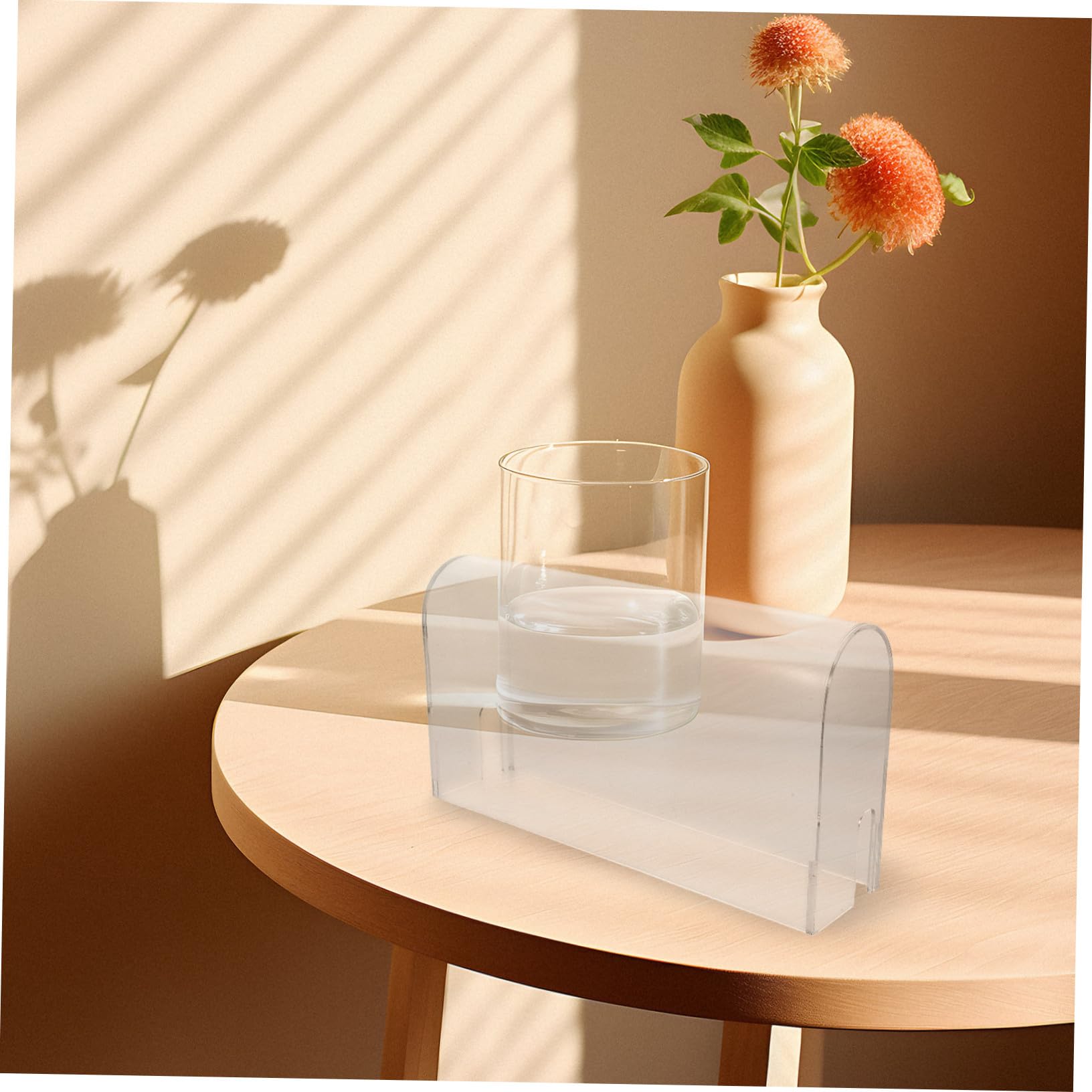 Kisangel Protector Anti-Polvo Transparente para Base de Mando Compatible con Nintendo Switch Funda y para Consola de Acrílica para Protección contra Arañazos y