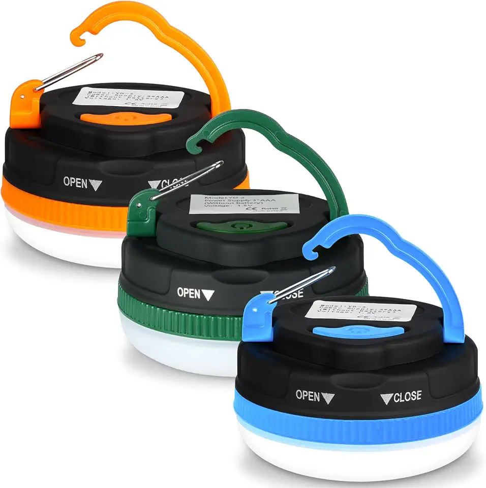 LED-campinglyktor för utomhusbruk