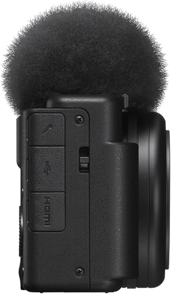 Sony ZV-1F Vlog Camera | 20.1MP | 64GB Extreme Speed Memory, .43 Wide Angle & 2X Lens, Case Tripod, Filter, Hood, Grip, Editing Software Kit - Deluxe Bundle, Compact, Black