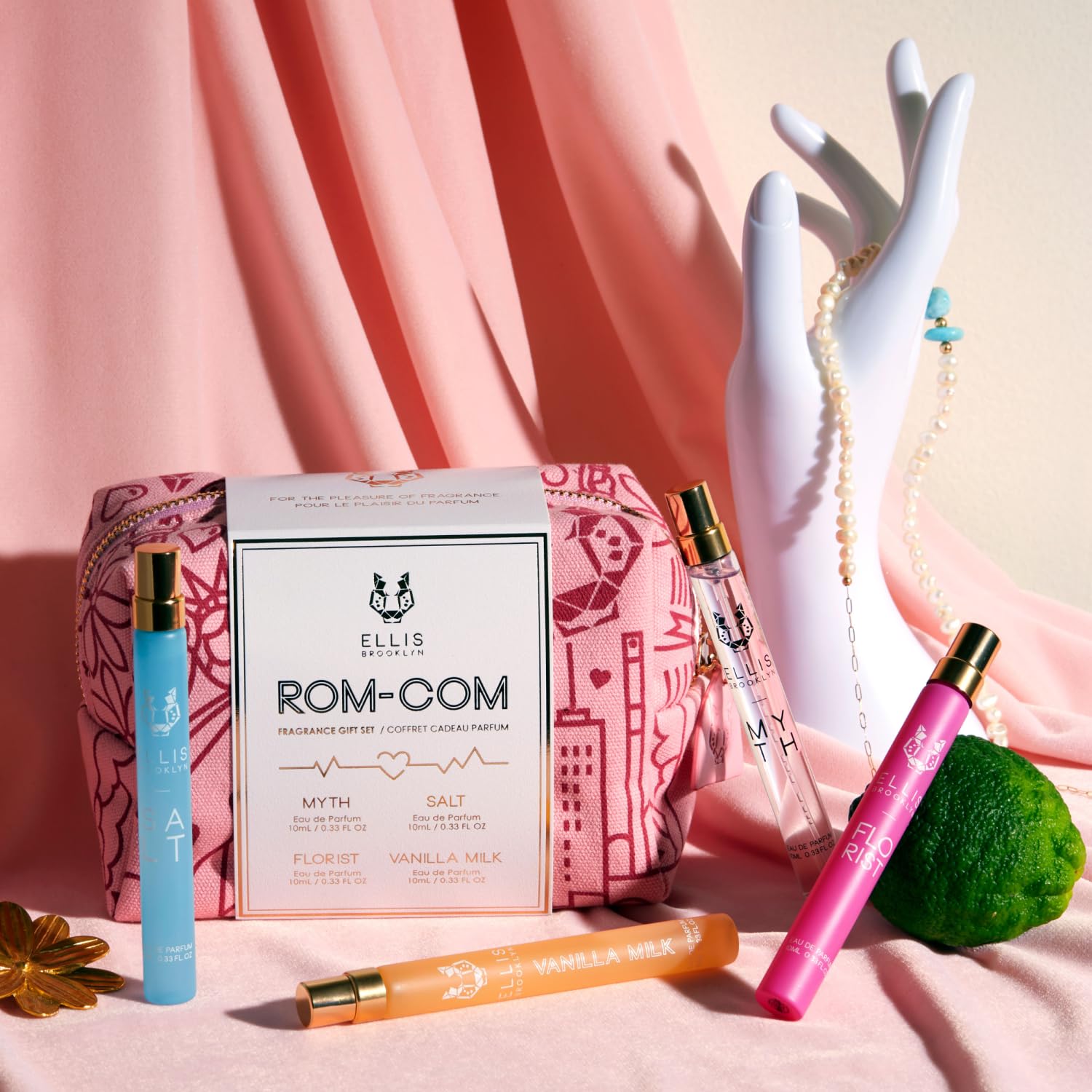 Amazon.com : Ellis Brooklyn ROM COM Mini Fragrance Gift Set