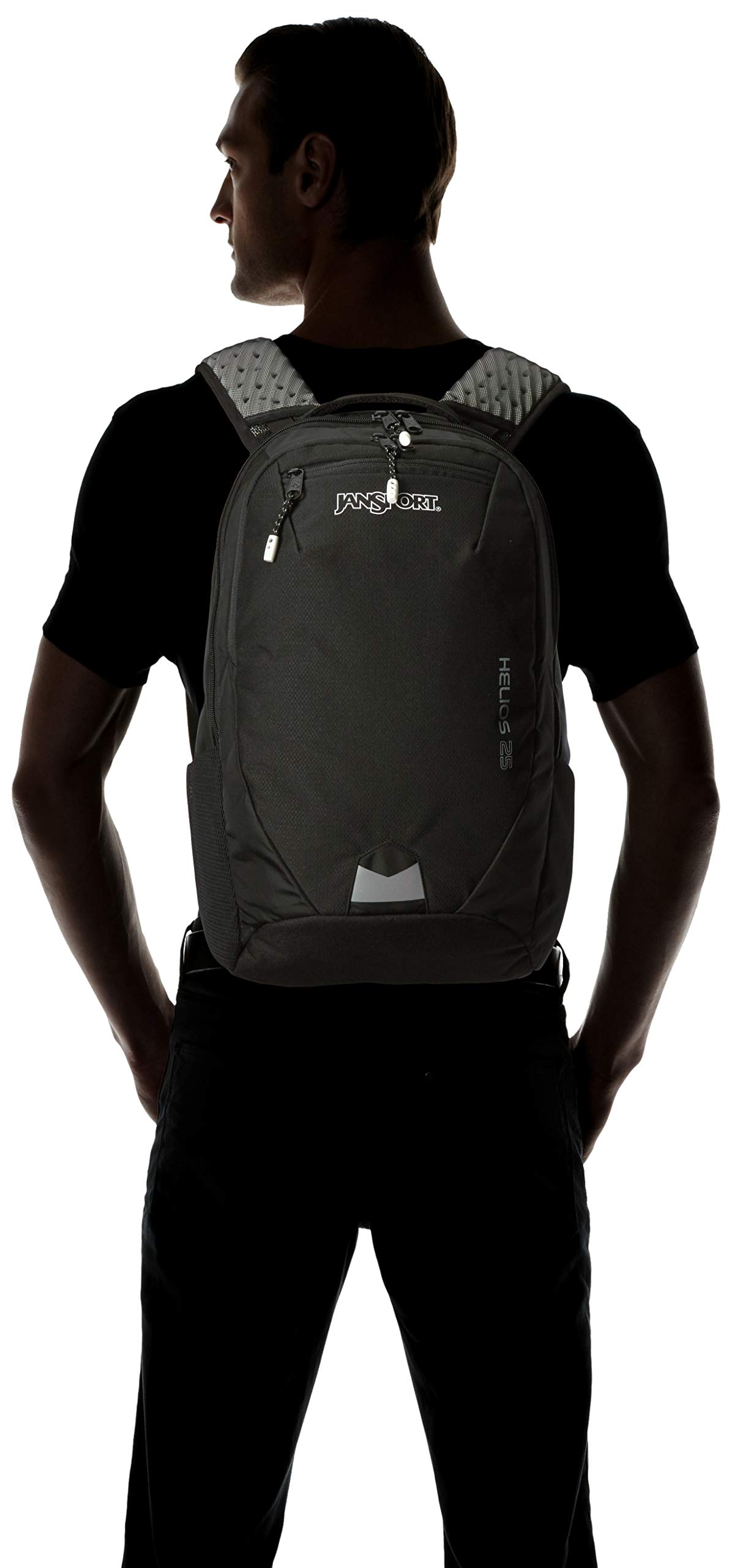 backpack with water bottle holder and laptop sleeve Olive Black Travel Backpack Water Repellent Padded Laptop Sleeve 15.6 Inch