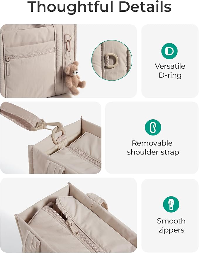 Bolso Tote para mujer, bolsa cruzada con cremallera, estilo 'Crush Bow' miniatura 7