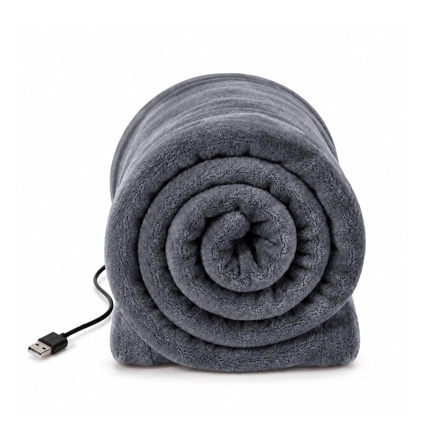 Coperta Riscaldante USB Plaid Elettrico 1.6m/62.9inGrey