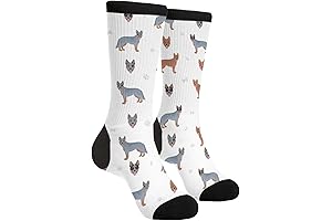 Pawsitively Pawsome: Australian Cattle Dog Socks for Canine Aficionados