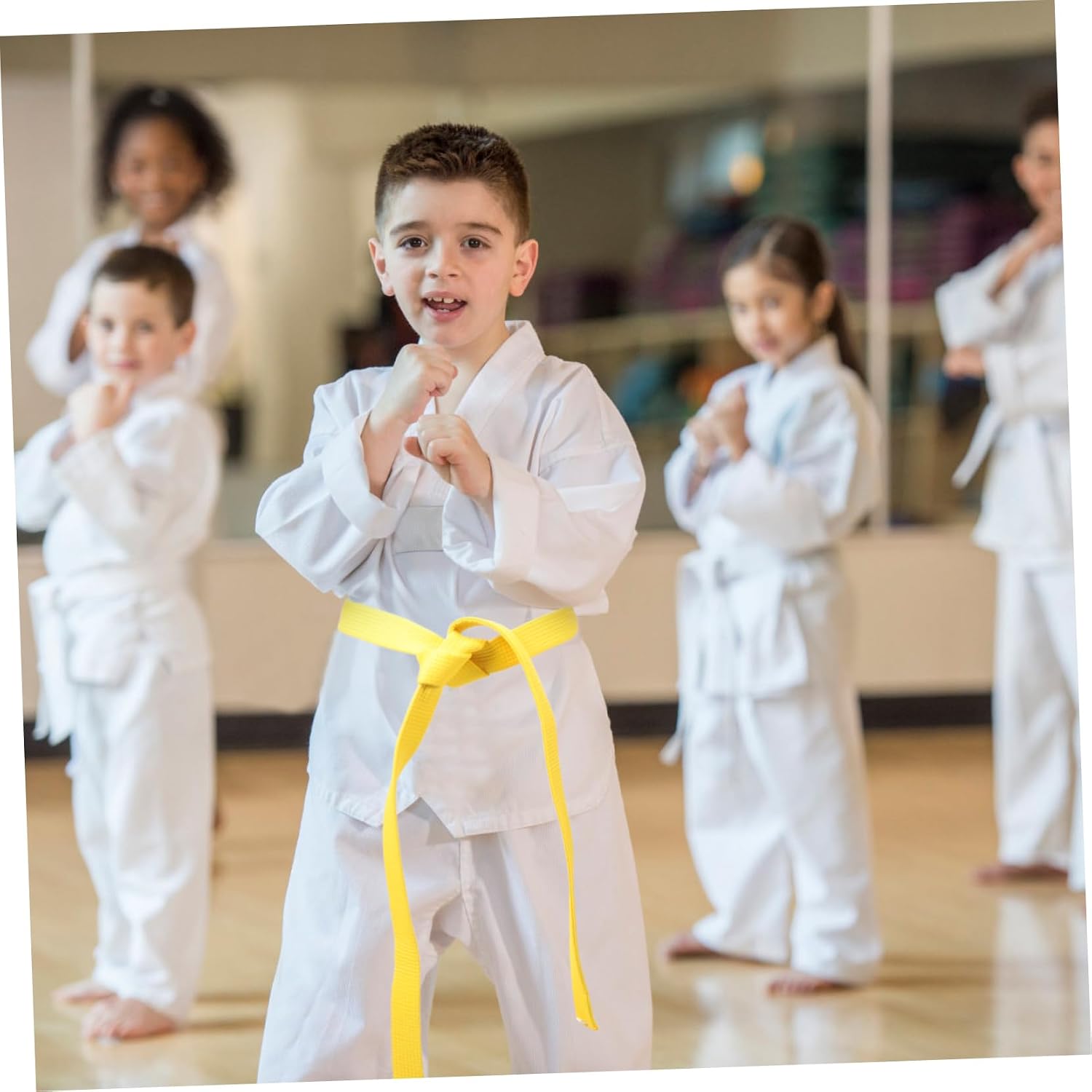 Hemoton 2.4m Multi-Function Taekwondo Belt Karate Belt Replacement for Boys and Girls Adults Martial Arts Waist Guard
