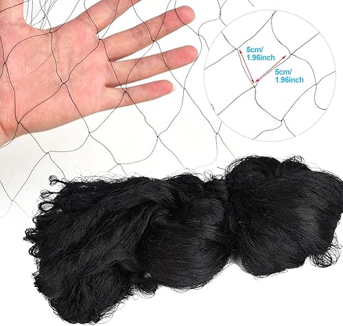 Miniatura 2 de Red antipájaros, red de jardín de malla de 50 x 100 pies, red de aves de corral para árboles frutales, red de nailon para aves de corral, aves de