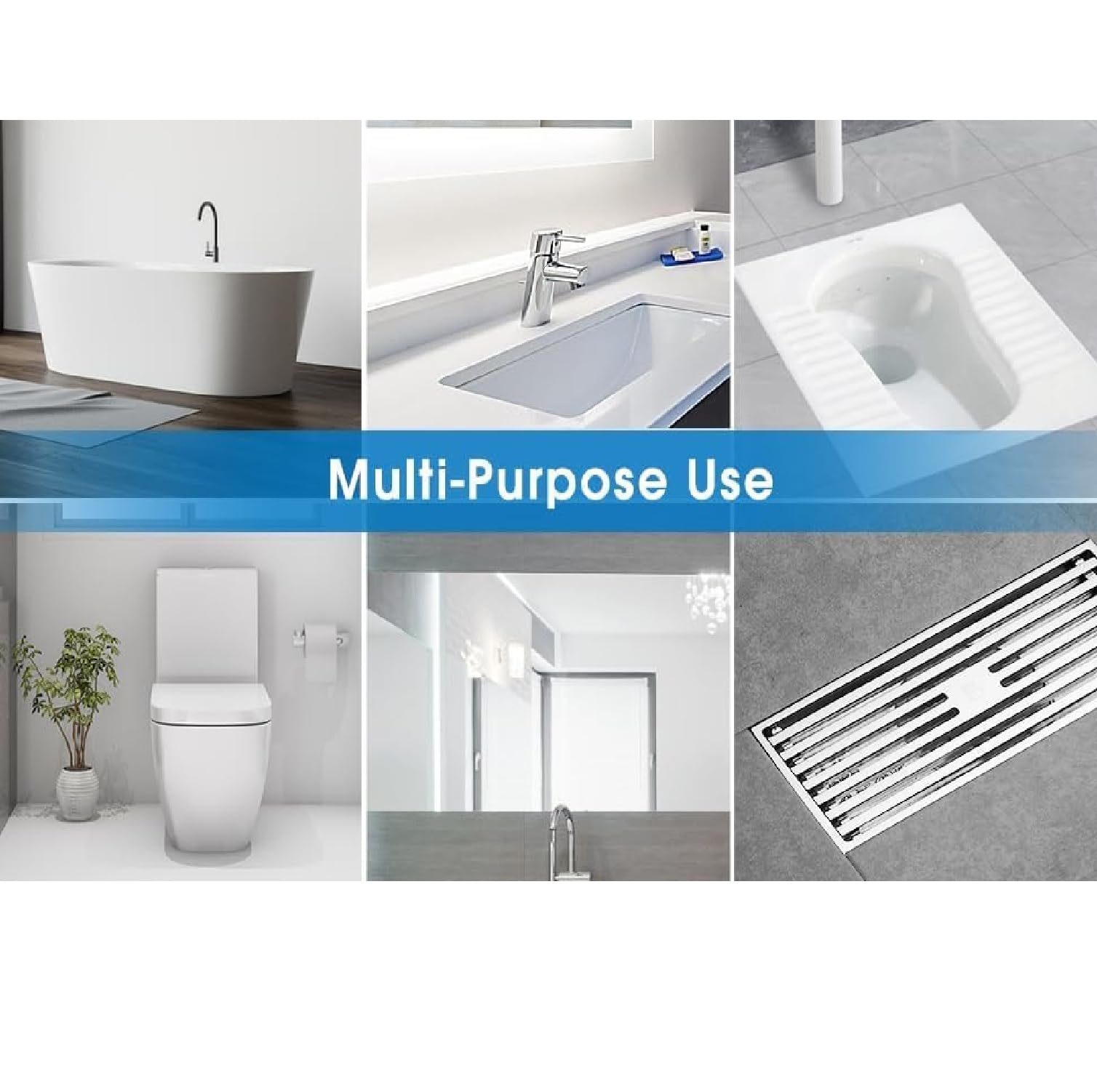Disposable Toilet Brush Kit - 6 Refills -7