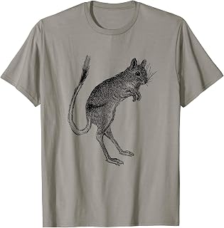 Hopping Kangaroo Rat Print T-Shirt