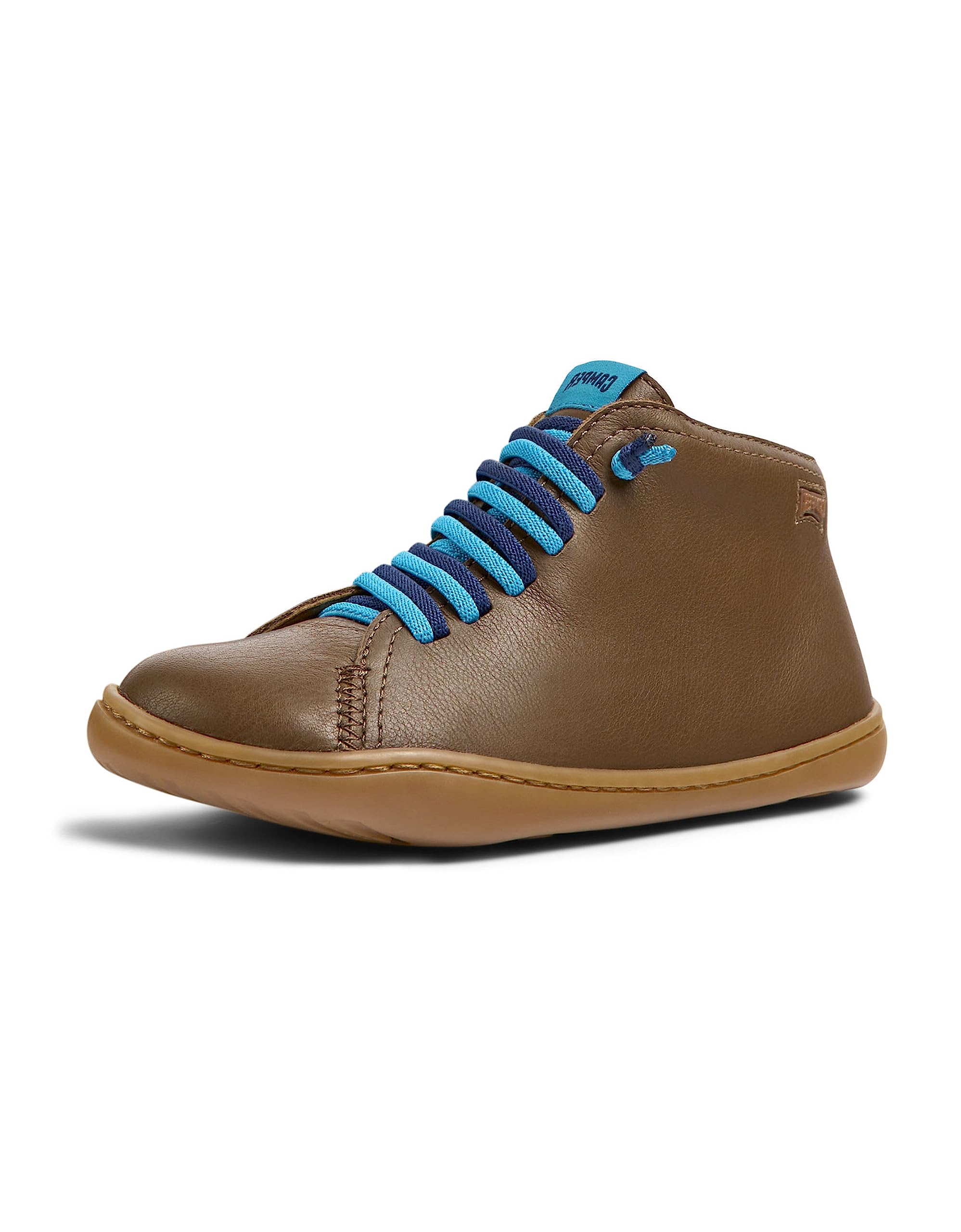 Camper Boy's Unisex Peu Cami Kids 90019 Ankle Boot, Caramel Brown, 7.5 UK Child
