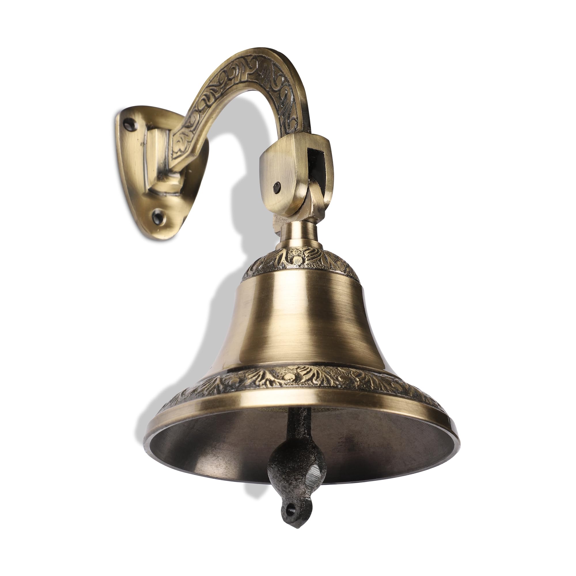 FAPBADRI Antique Brass Bell Vintage Look