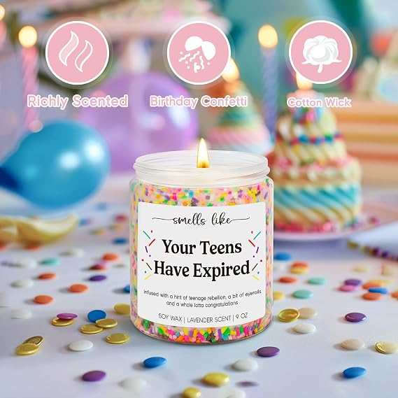 GSPY Candles - 20th Birthday Gifts for Women, Men - Happy 20th Bday, 20 Year Old Birthday Decorations for Her, Daughter, Son, Granddaughter - Cool Gifts for 20 Year Old Female, Male, Guys, Girl