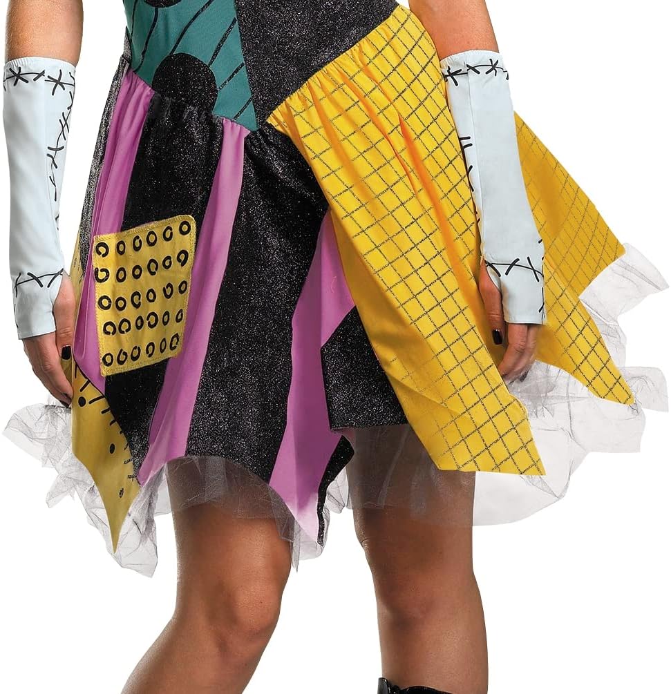 Sally Fab Costume, Official Disney The Nightmare Before Christmas Adult Costumes