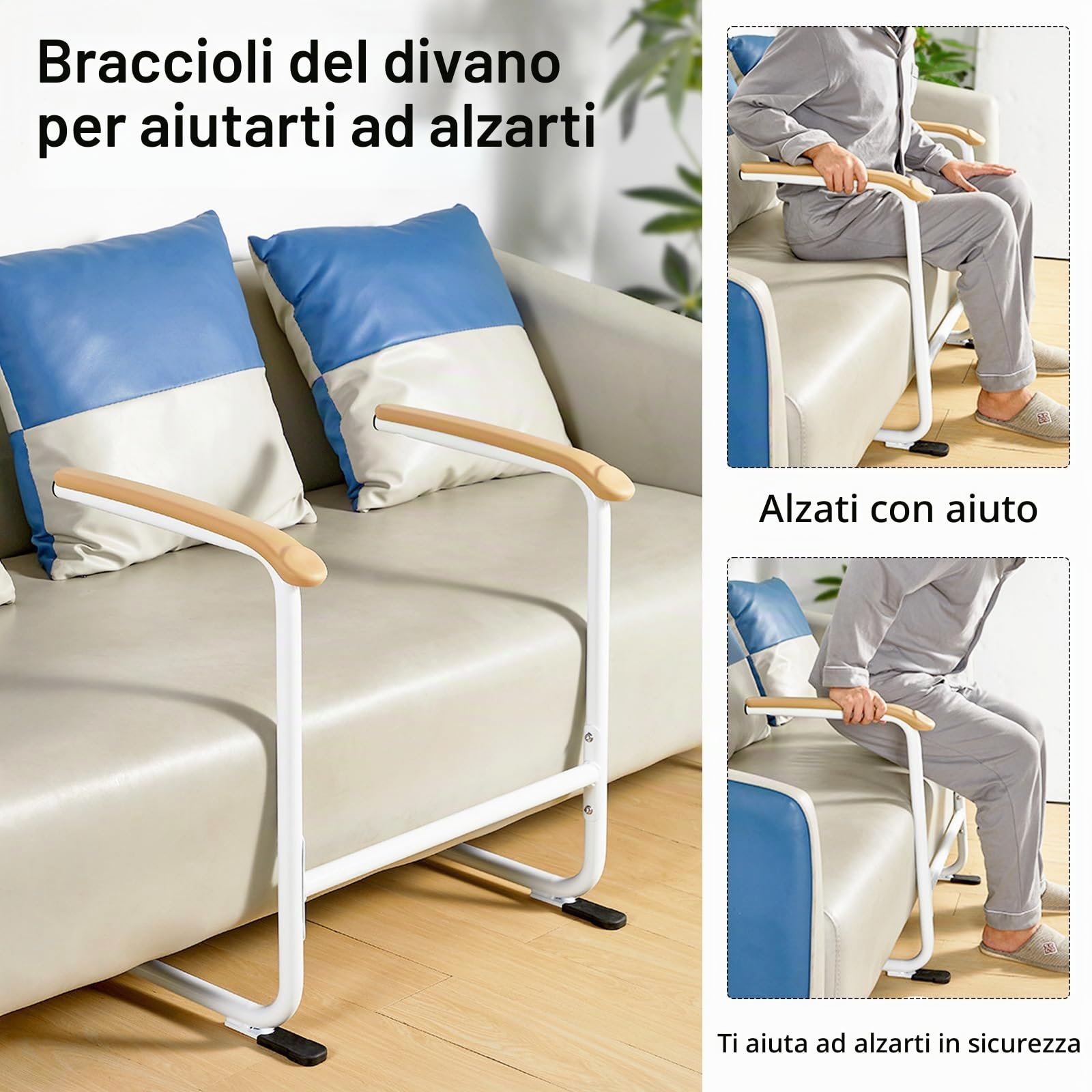 Ausilio Per Stare In Piedi, Divano Scala Sicurezza Anziani Maniglia Sostegno Sicurezza Mobilità Ausilio Per Stare Piedi Corrimano Divano Paziente Maniglia Ausiliaria 53cm * 65cm Capacità Carico 150kg