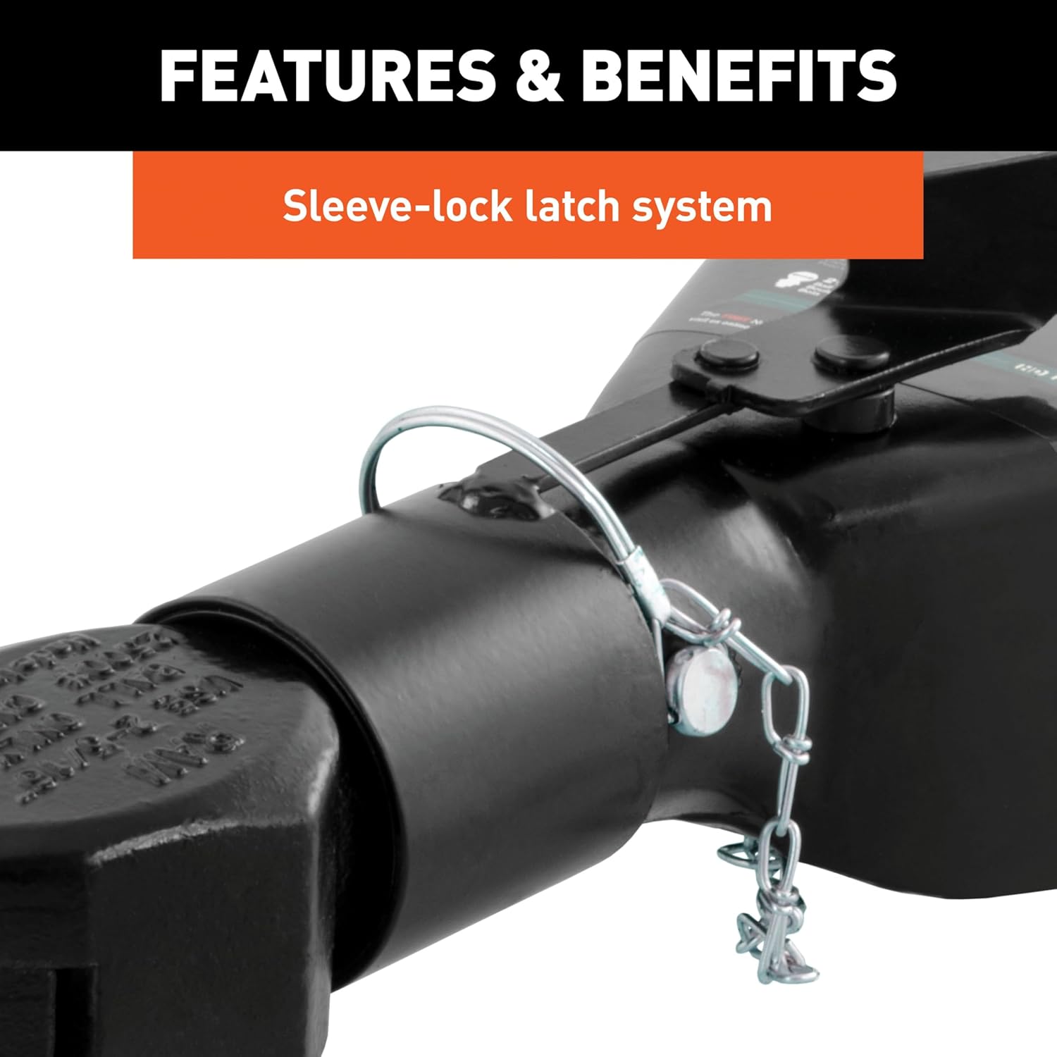 CURT 25227 Sleeve Lock A-Frame Coupler