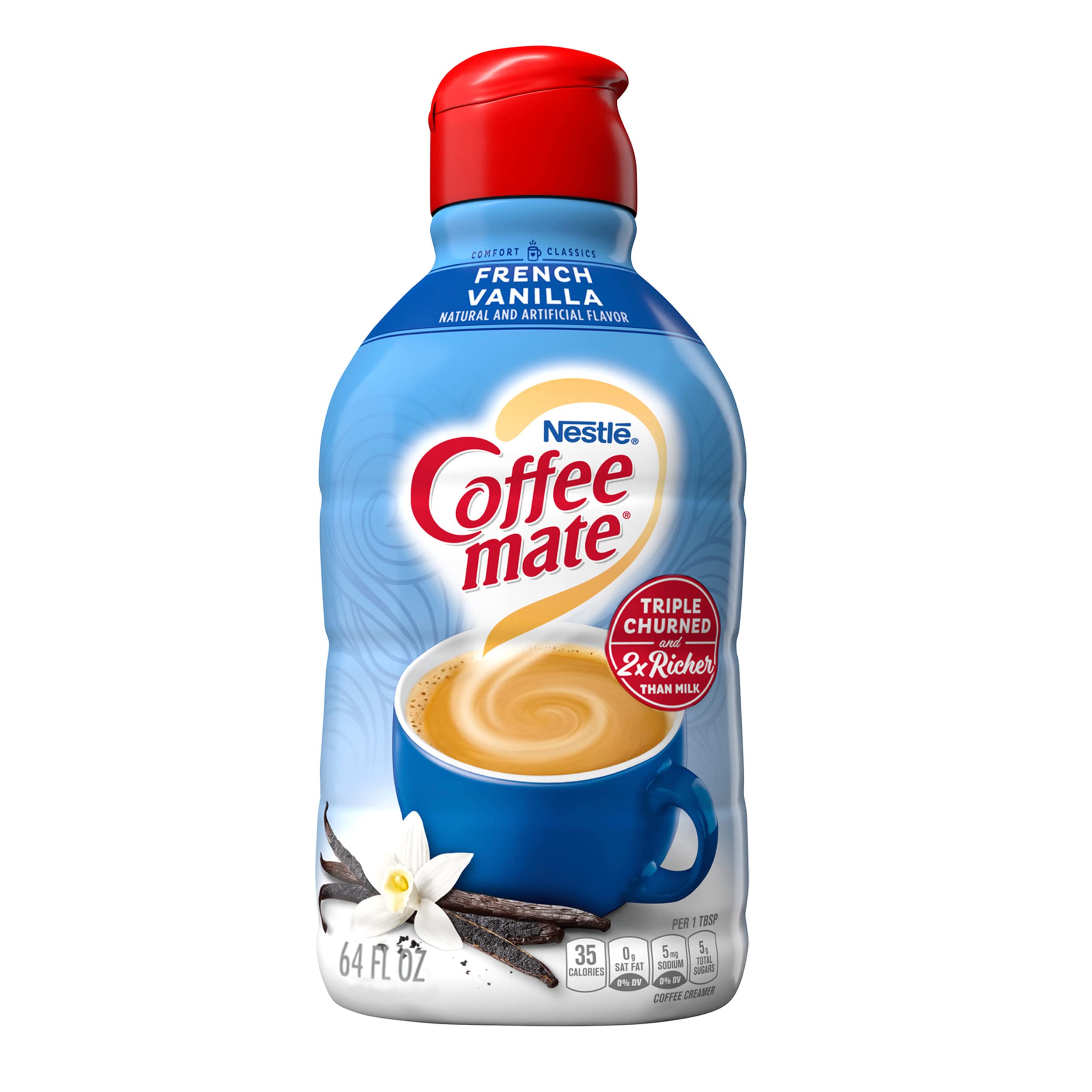 Buy Nestle Coffee mate French Vanilla Liquid Coffee Creamer Online at