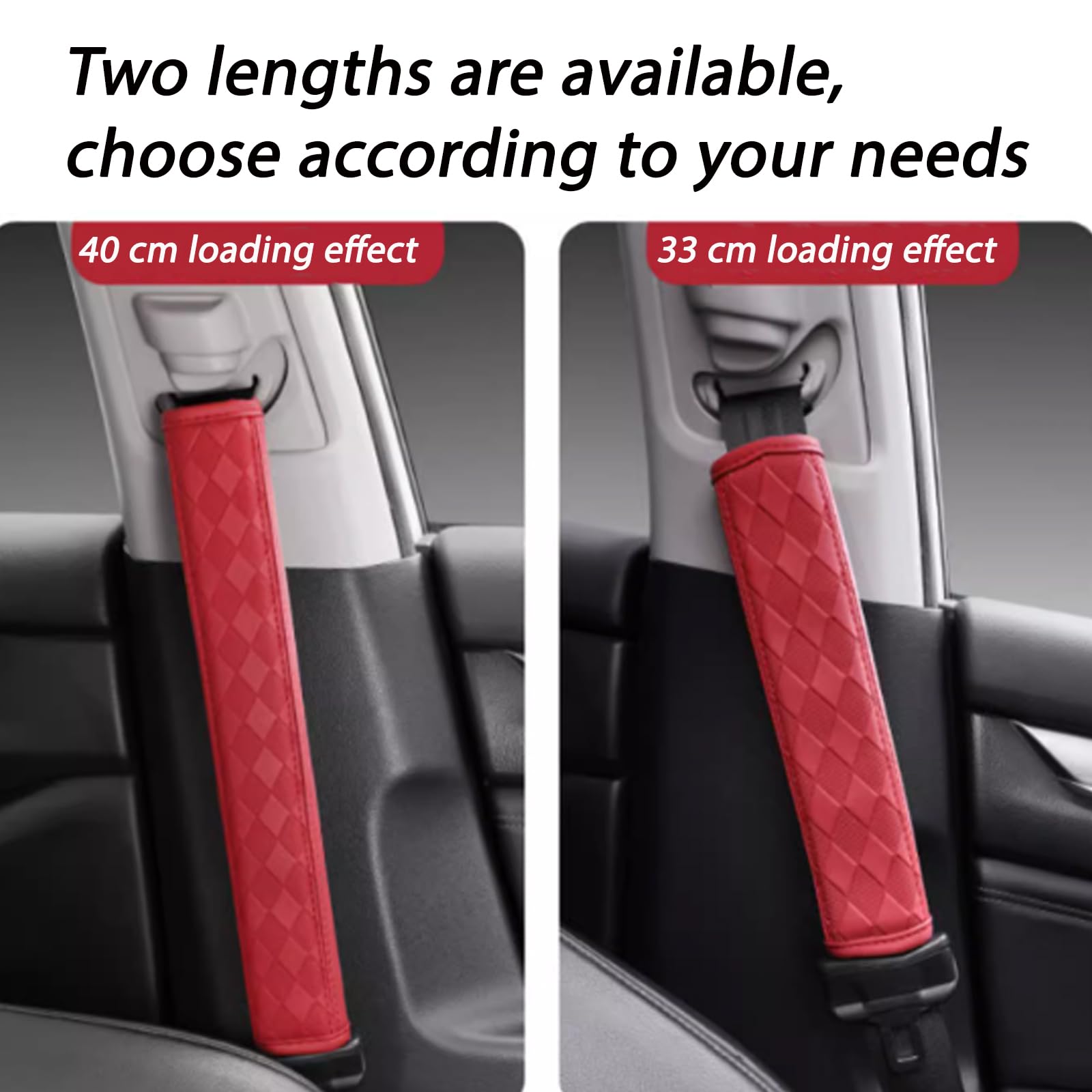Amazon.com: LIGENUS 2 Pcs Car Seat Belt Cover Pads for Audi A1 A3 