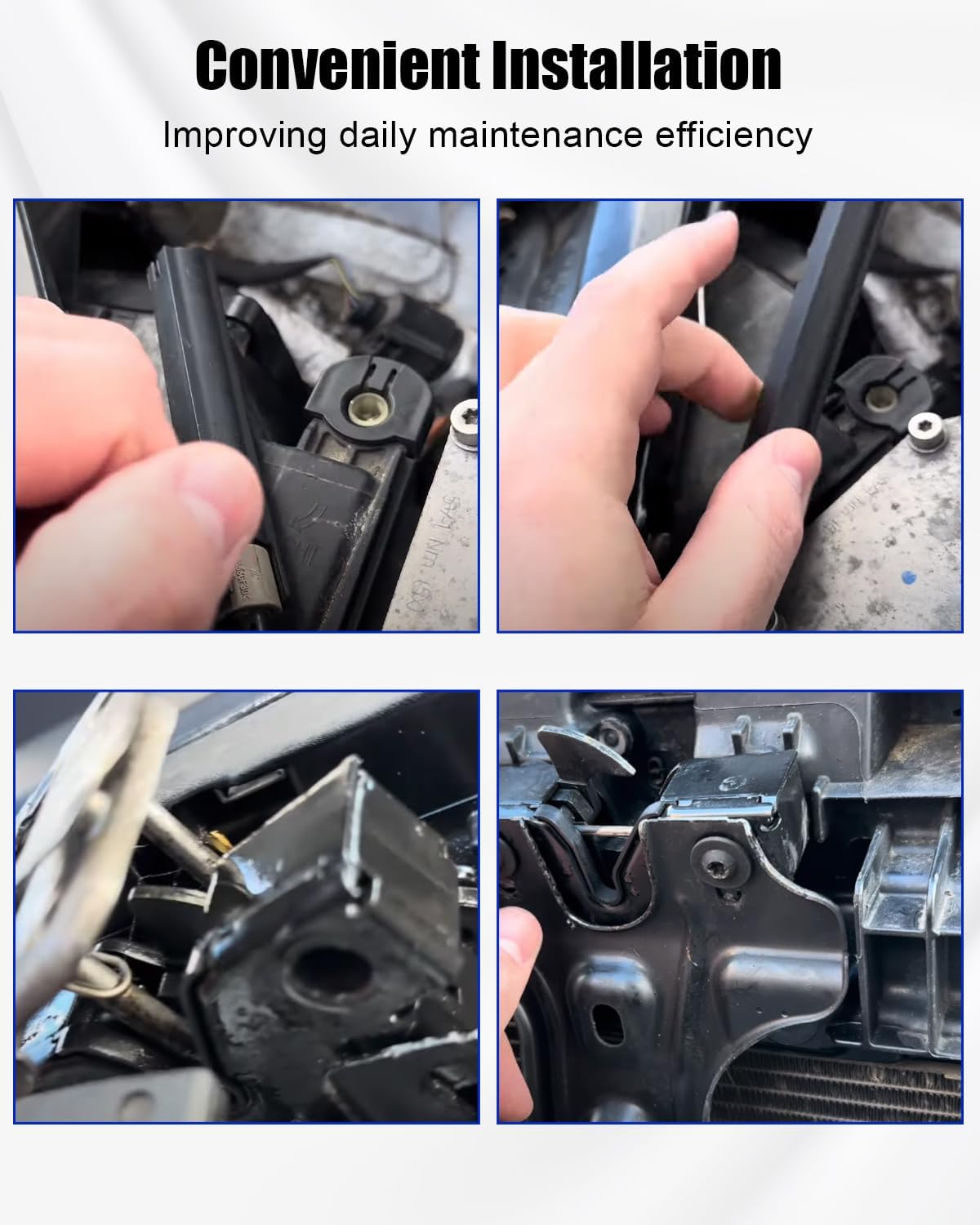 Hood Latch Release Cable Fit for VW Volkswagen Golf Sportwagen GTI 2015 2016 2017 2018 Replace 5G1823531C