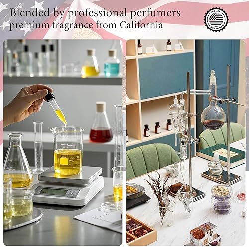 Miniatura 4 de PUREAMOR Perfumes de Feromonas para Mujeres, Set de Perfume Duradero de 4 Piezas, Vainilla Ámbar, Ámbar Azafrán, Cítrico Amaderado, Sándalo