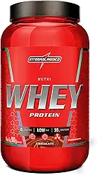 Integralmedica - Hipercalórico - Nutri Whey Protein Chocolate - Pote 900g - Fonte de Proteínas e Carboidratos - Suplemento Alimentar, Ganho Muscular e Recuperação Pós-Treino - Super Mass Gainer