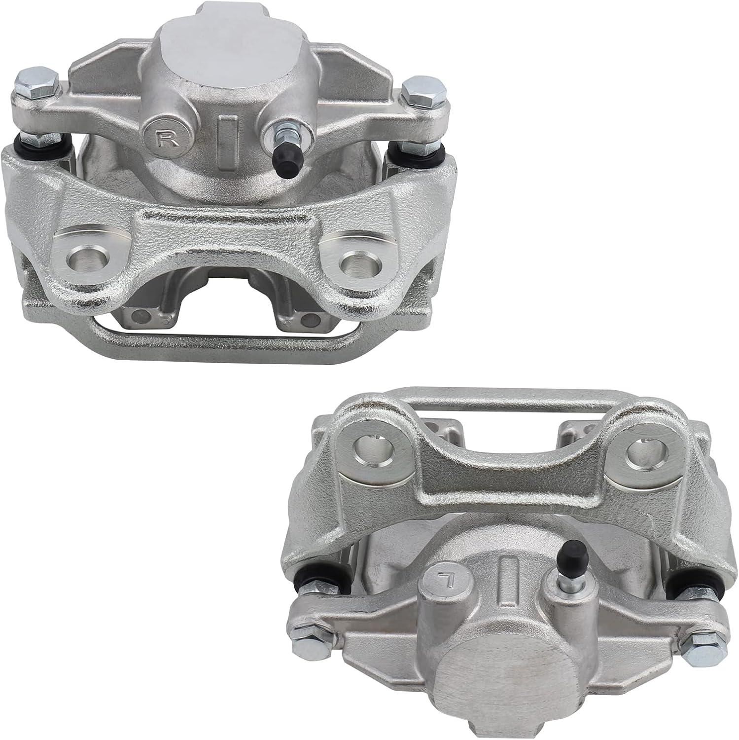 IRONTEK 18B5030 18B5031 Rear Passenger&Driver Brake Caliper Fit for 2007-15 Cadillac Escalade/ESV/EXT, for Chevrolet 2007-13 Avalanche/Silverado 1500/Suburban/Tahoe, 2007-15 GMC Sierra 1500/Yukon