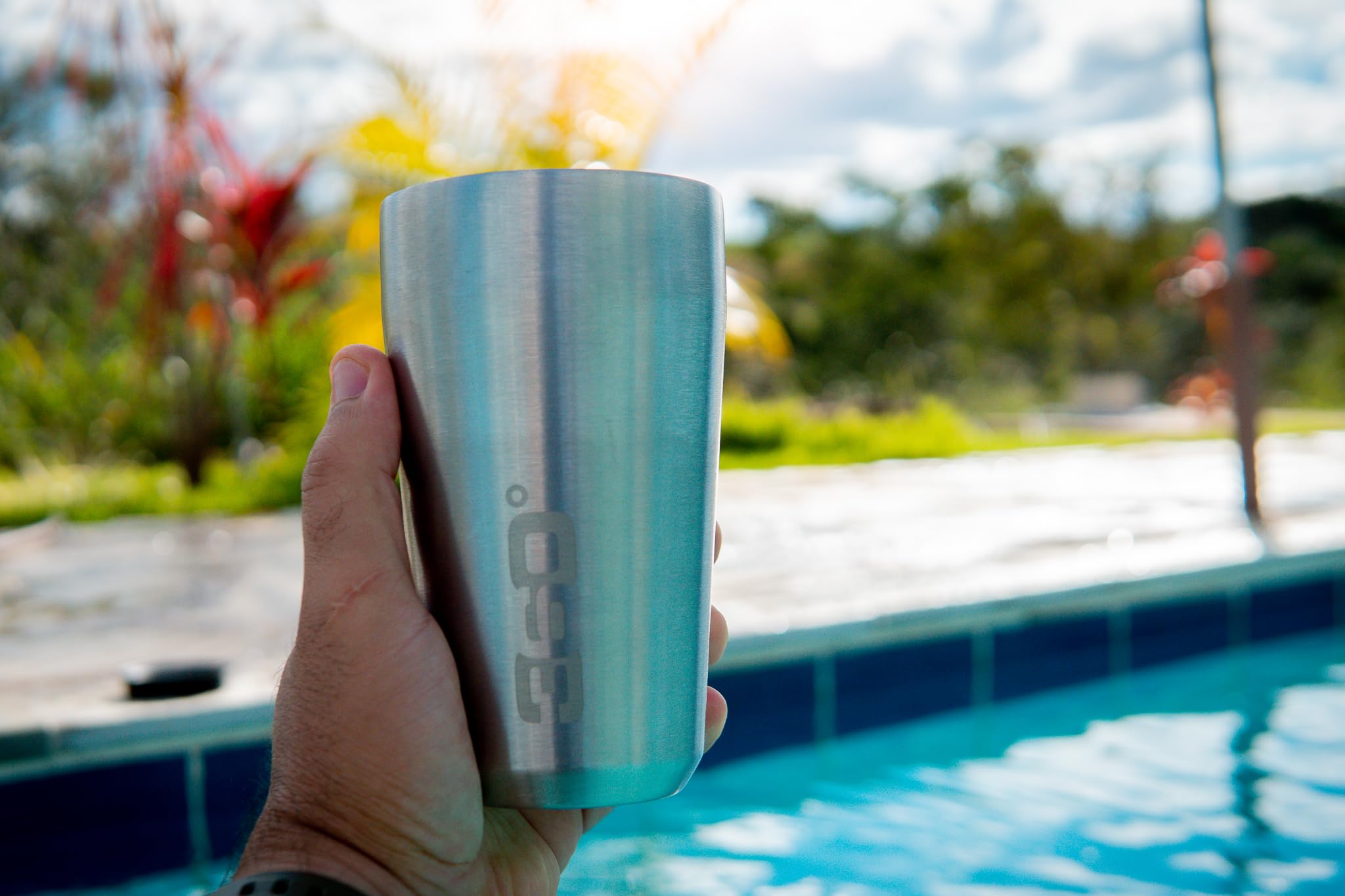 360 DEGREES Large Insulated Tumbler, Unisex_Adult, 360BOTTVLLGTQ, Blue Turquoise, one Size - Image 4