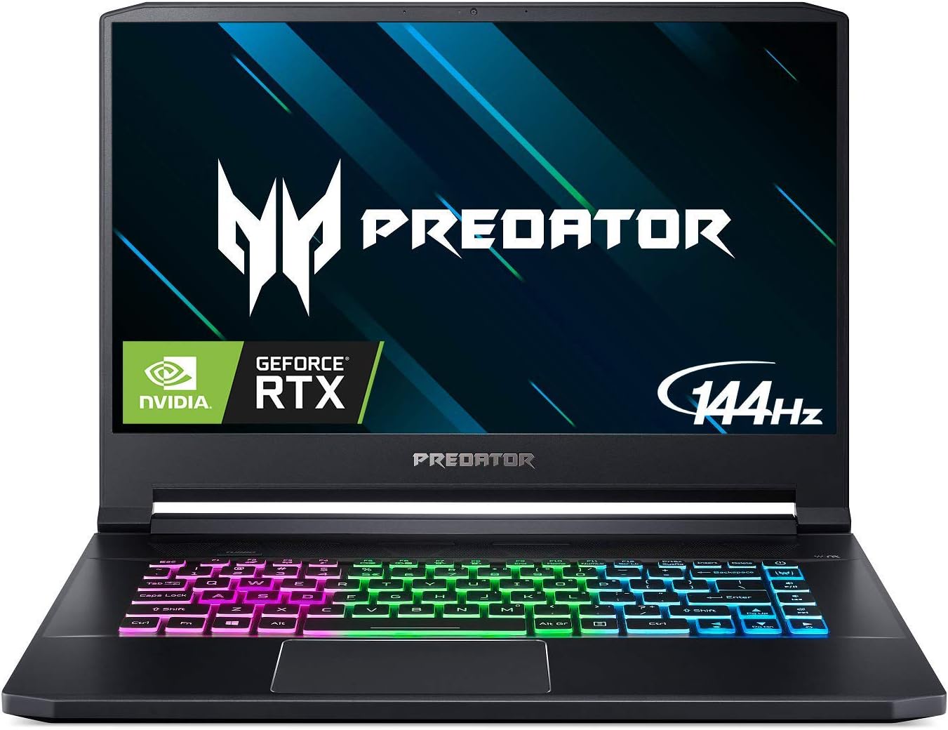 Acer Predator Triton, Gaming Laptop, Core i7-8750H, GeForce RTX, Max-Q, 15.6 inches FullHD 144Hz, 16GB , 512GB PCIe SSD (Renewed)