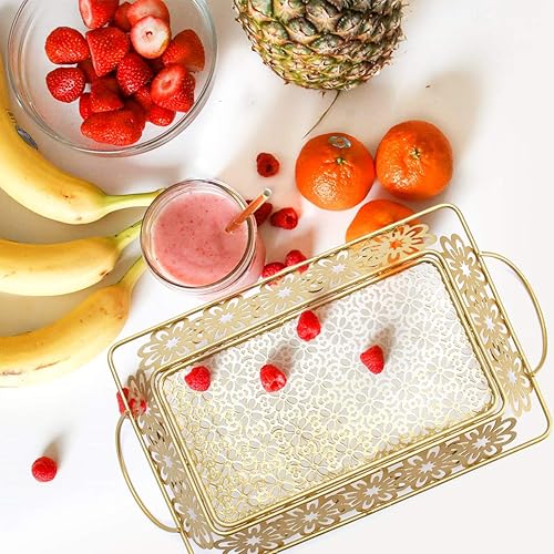 Miniatura 5 de DOITOOL Cesta de fruta de almacenamiento de metal, armario de despensa para cocina, almacenamiento de cocina, cesta de frutas práctica, bandejas de