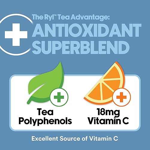 Miniatura 6 de Ryl Iced Tea, Wallen's Sweet Tea, supermezcla antioxidante, sin ingredientes artificiales, 16.0 onzas líquidas (paquete de 12)
