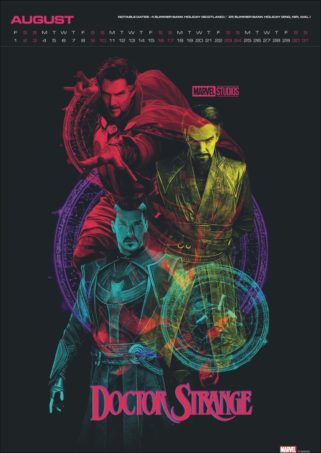 Marvel Posterkalender 2025: Die coolsten Plakate der Superhelden aus dem MCU in einem Jahres-Wandkalender für Kino- und Comic-Fans. Wand-Kalender im Hochkantformat 29,4 x 41,8 cm