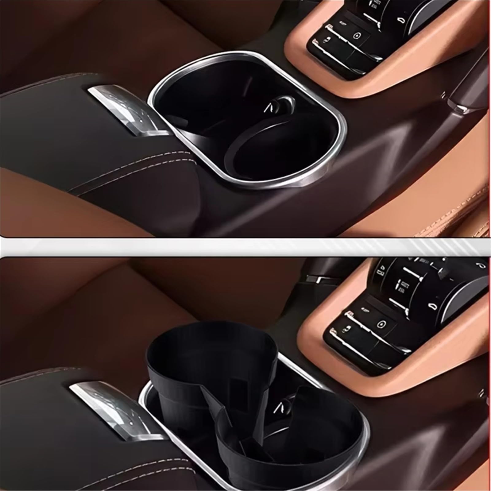 Portavasos Coche para Cayenne 958 2011 2012 2013 2014-2017