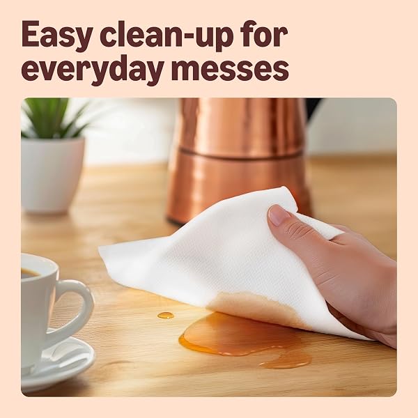 Our Essentials by Amazon Kitchen Towel Jumbo Roll 1 Pack, 2-Ply, 240 Sheets - 3