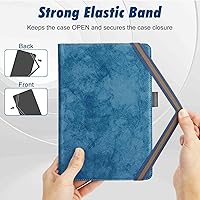 Vista 4 de UrbanX Funda universal para tablet de 7 a 8 pulgadas, funda protectora para tablet Huawei MediaPad M3 Lite 8 pantalla táctil, con banda de fijación