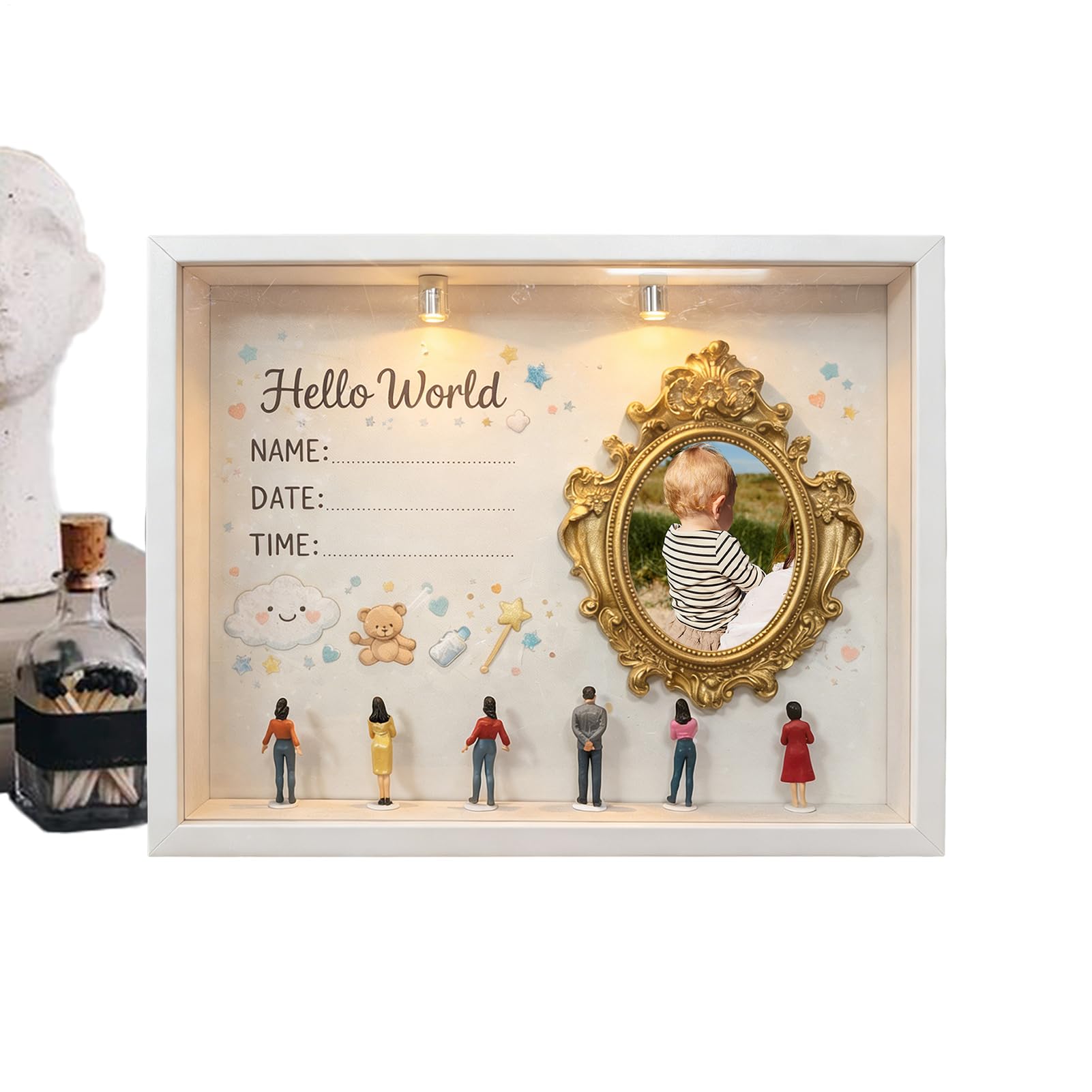 Mini museo marco de arte para niños evita desorden y decora