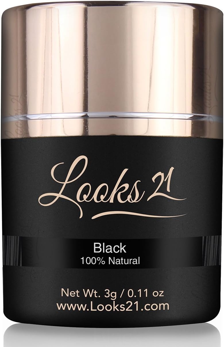 Hair in 30 Seconds (Black, 3g / 0.11oz) | Hair Loss Concealer