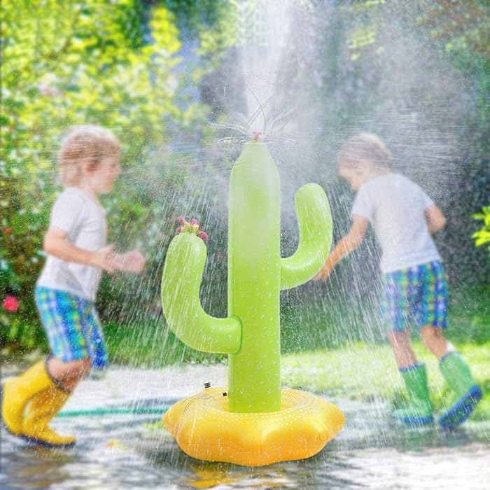 Buy TriMagic Inflatable Sprinkler Toys for Kids, Outdoor Spray Toy for