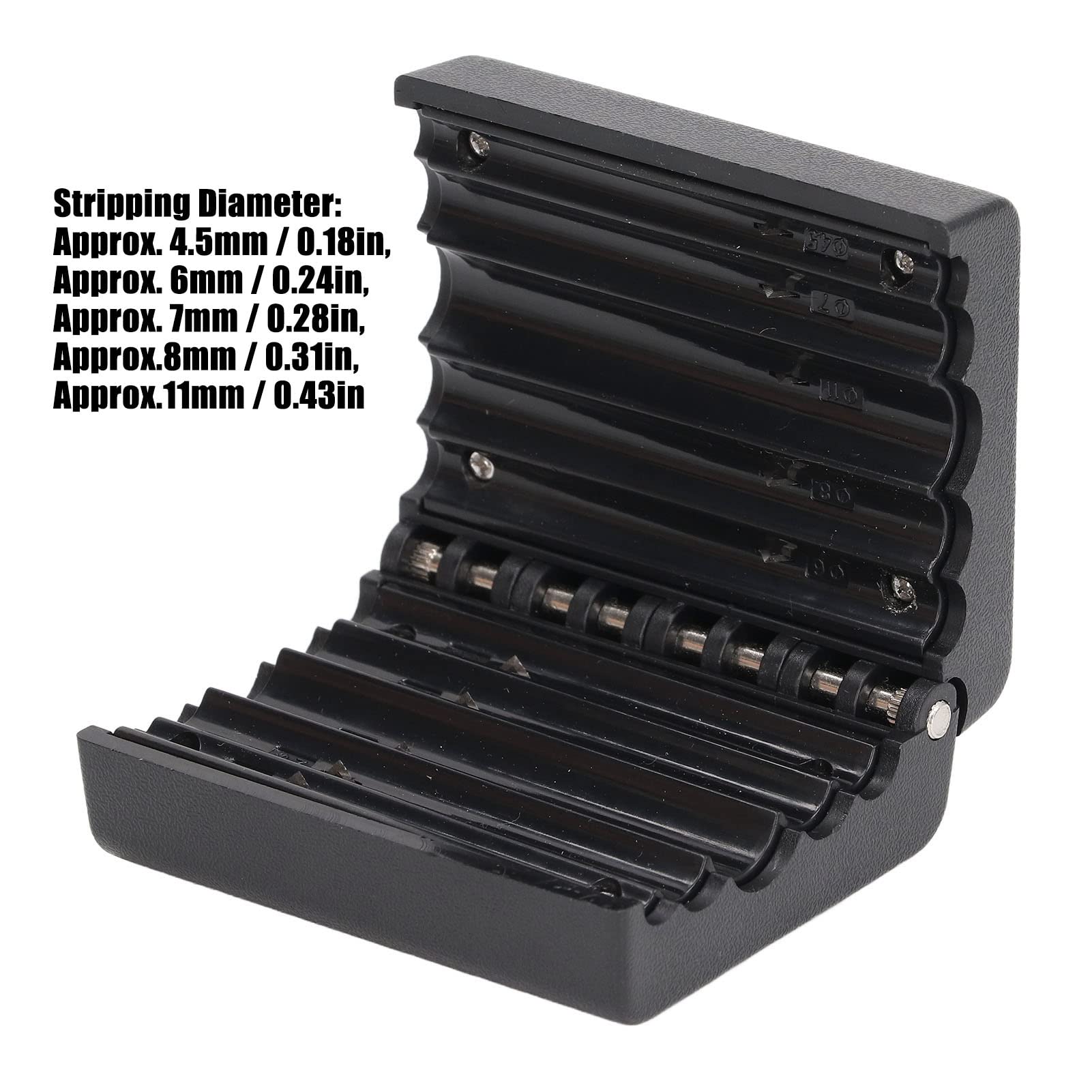 Tube Cable Jacket Cutter, Longitudinal Alloy Blade Incisive Labor Saving Fiber Stripper for FTTH