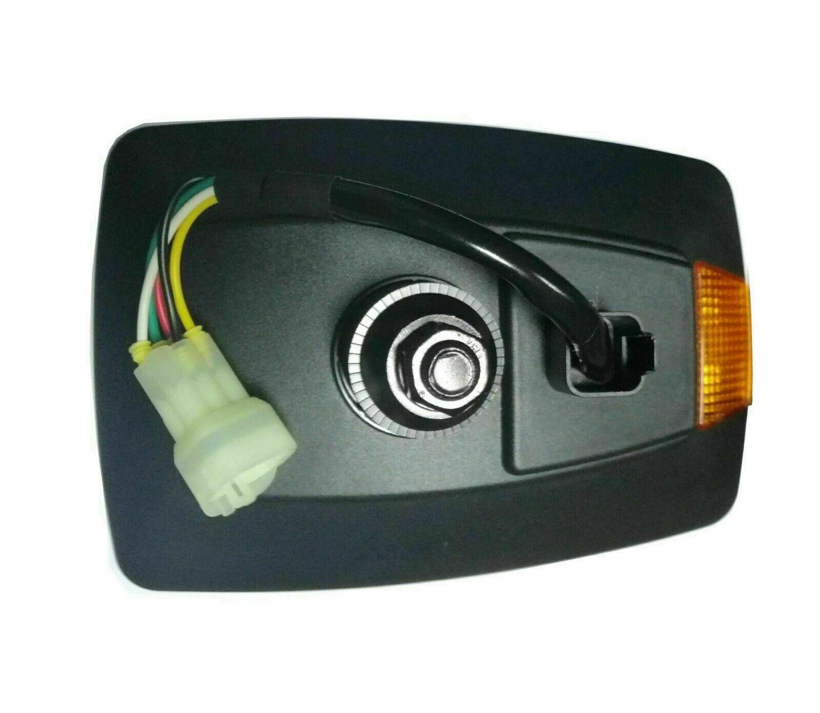 Lot De 2 Phares Avant Avec Clignotant Câblage Adaptable 12V 24V 5 Fonctions Gauche + Droit Pour Tracteur Véhicule Agricole