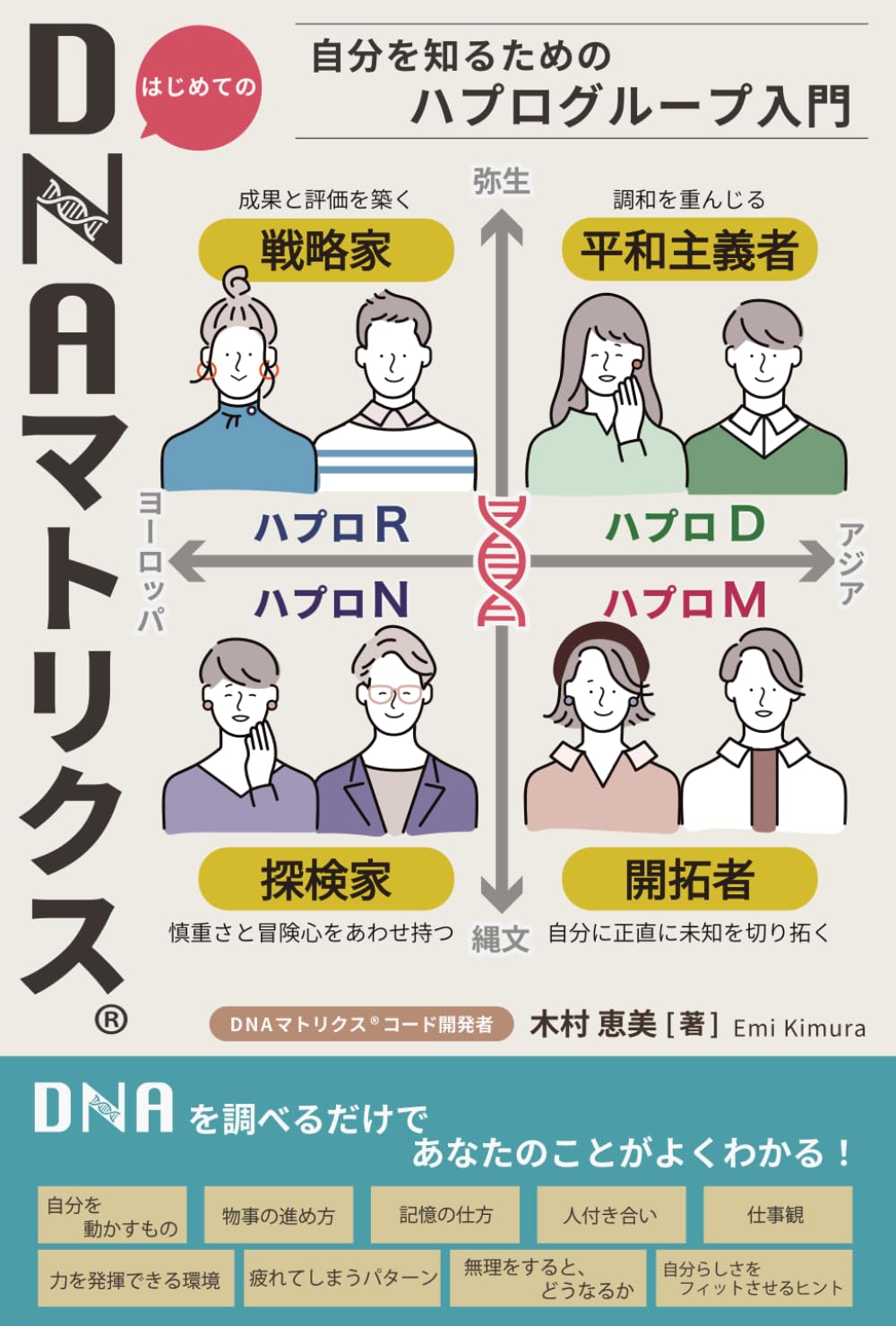 はじめてのDNAマトリクス: 自分を知るためのハプログループ入門