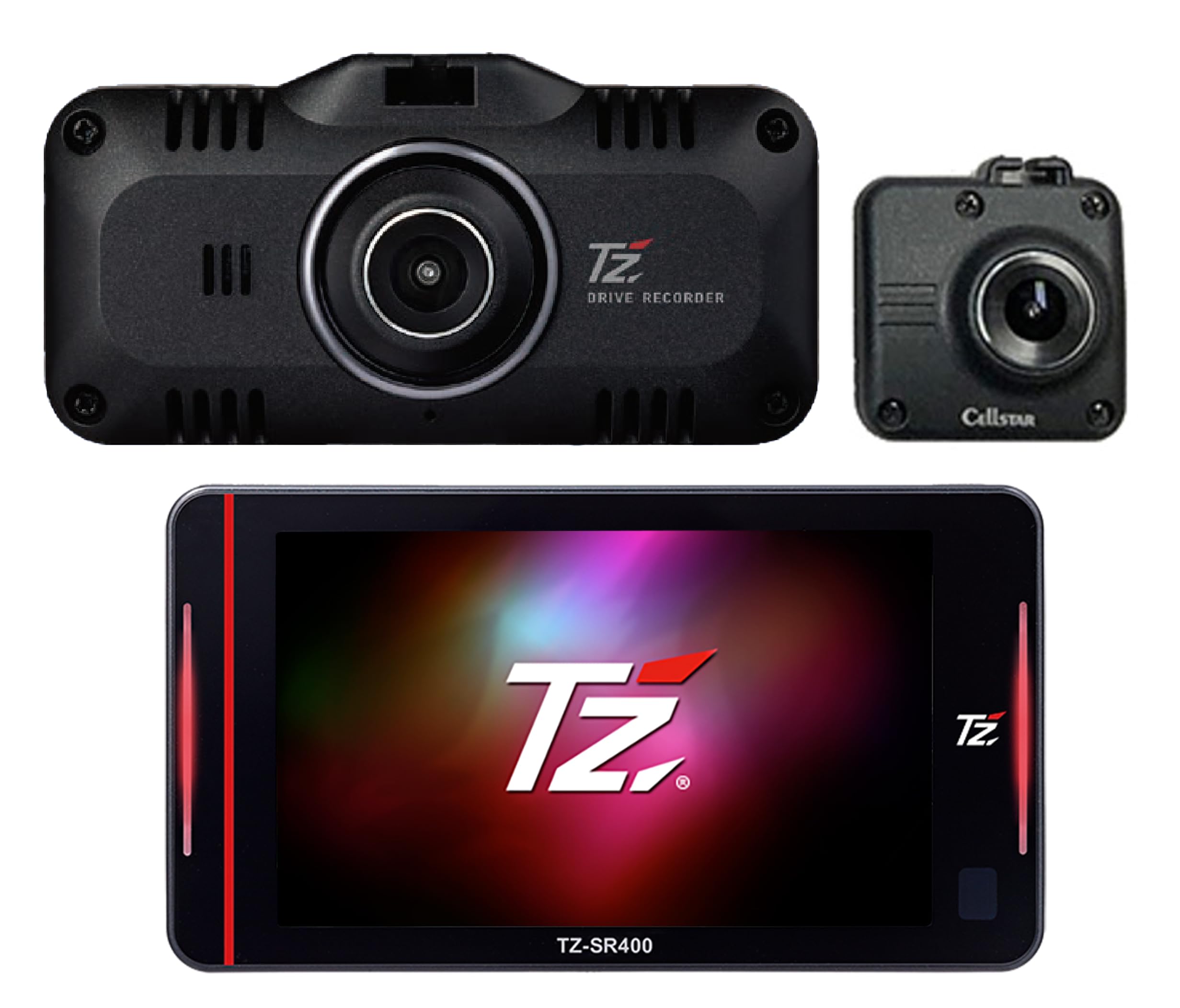Amazon | ドライブレコーダー＋セーフティレーダーセット TZ-D201+