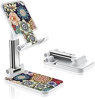 Vista 17 de Soporte de teléfono plegable para escritorio - Soporte de teléfono celular de ángulo ajustable para iPhone, Samsung y otros teléfonos inteligentes
