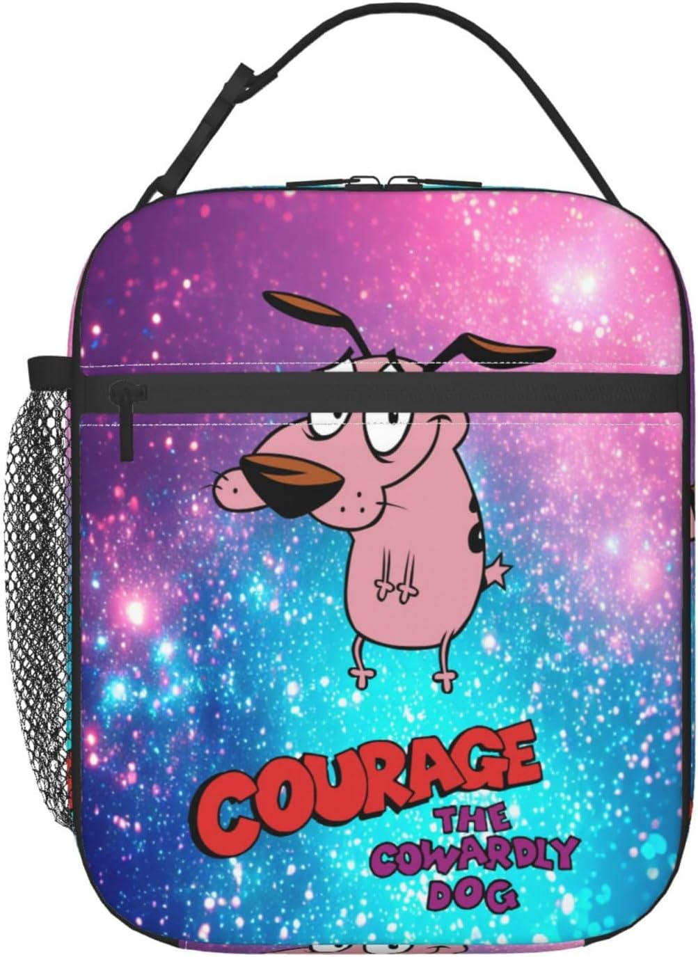 Courage The Cowardly Dog Lunch Bag Portable Lnsulation Lunch Box-SYS399