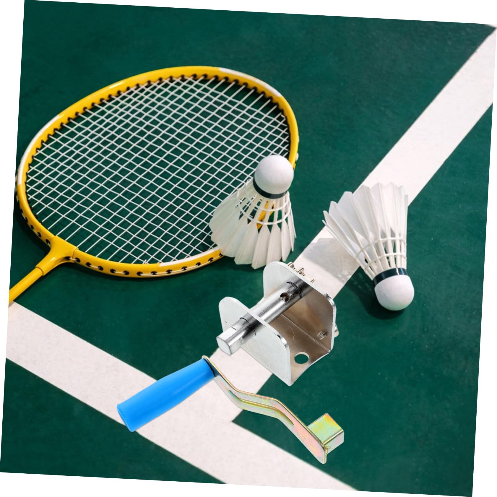 Cricchetto Tendi Rete Manuale in Ferro per Rete da Pallavolo e Badminton, Dispositivo Portatile Multifunzionale per Uso Outdoor e Viaggio Facile Installazione