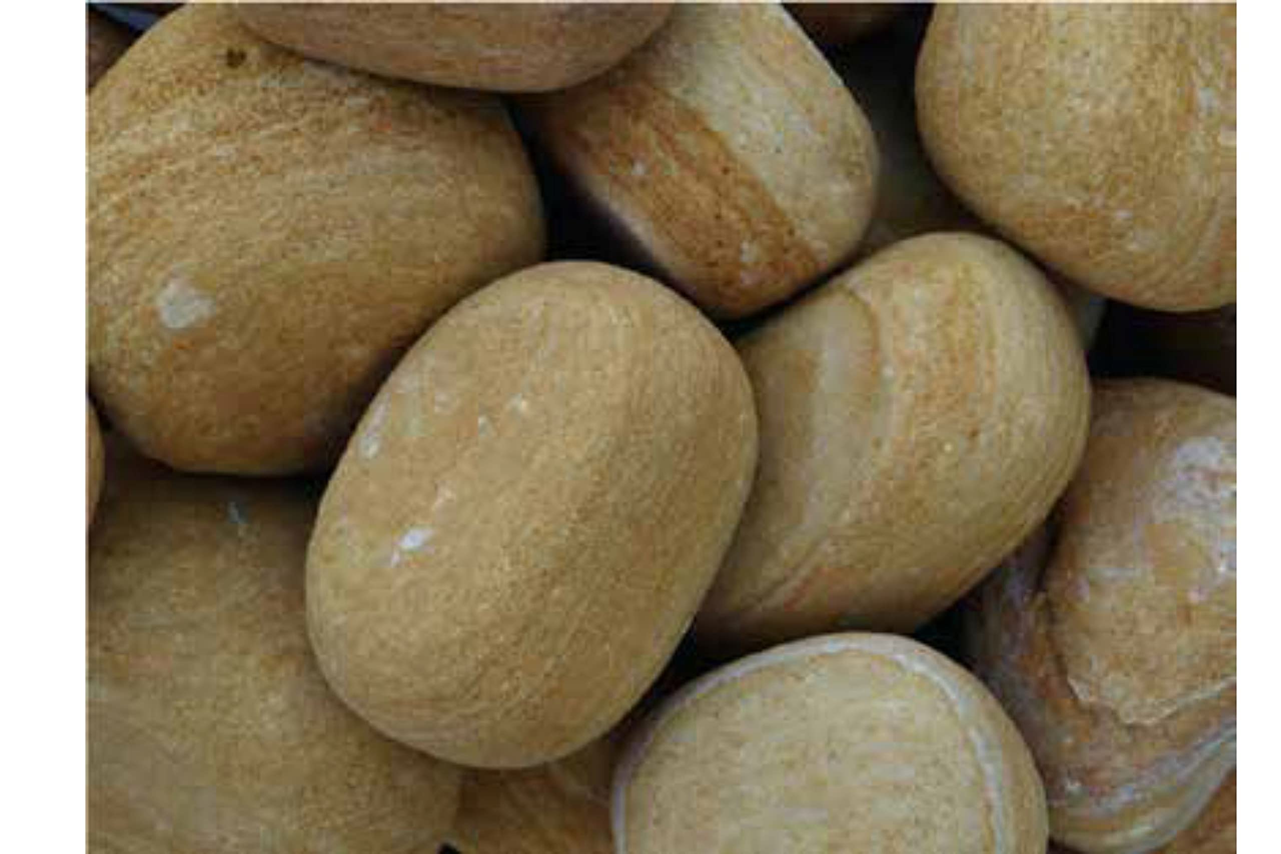 Naturally Green Dessert Yellow Pebbles Stones for Decoration, Garden, Plants Pots, Aquarium, Fountain & Home Décor 5kg (B0984SJXMV) Amazon Price History, Amazon Price Tracker