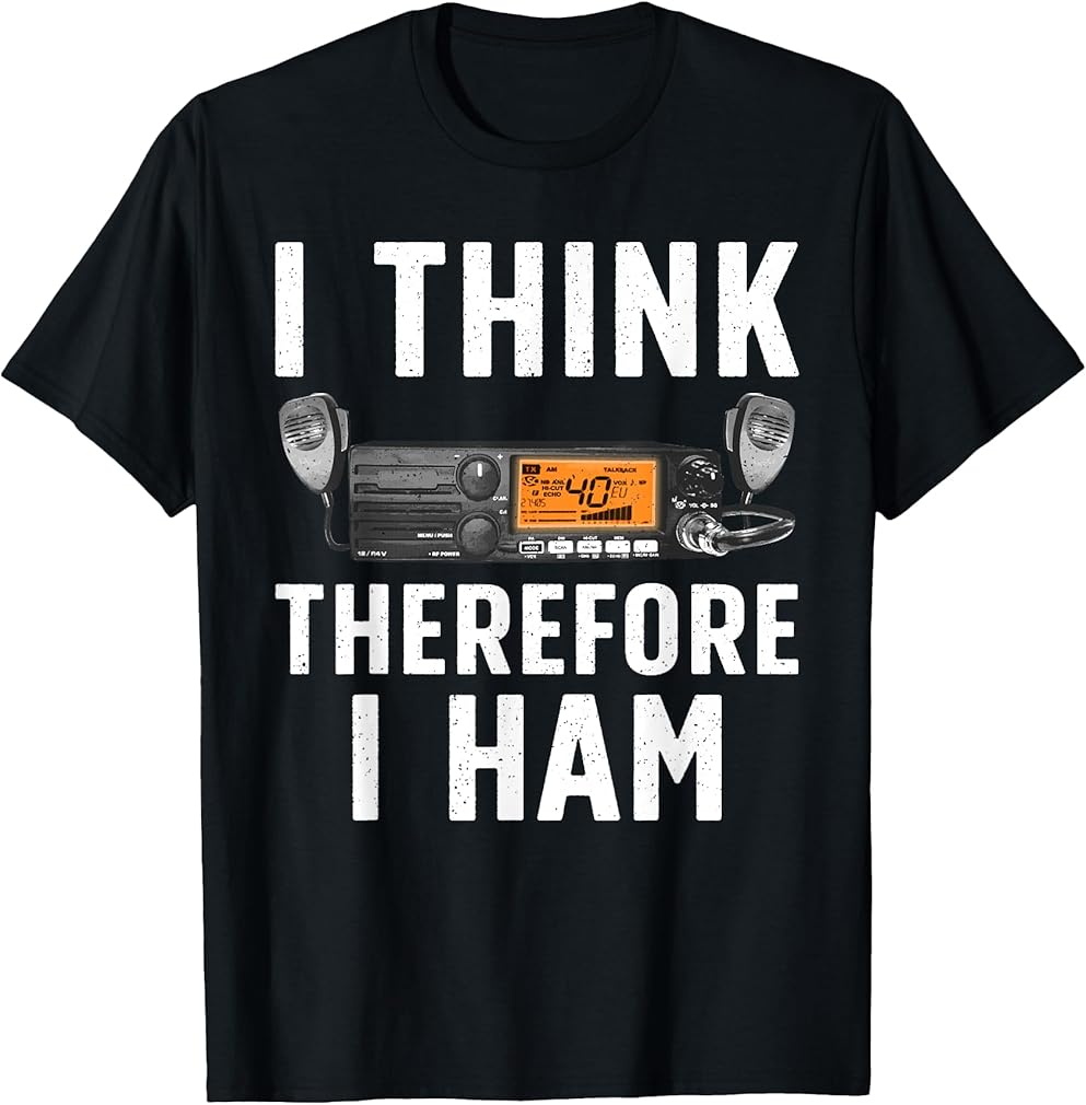 Funny Ham Radio Art For Men Women Ham Operator Amateur Radio T-Shirt