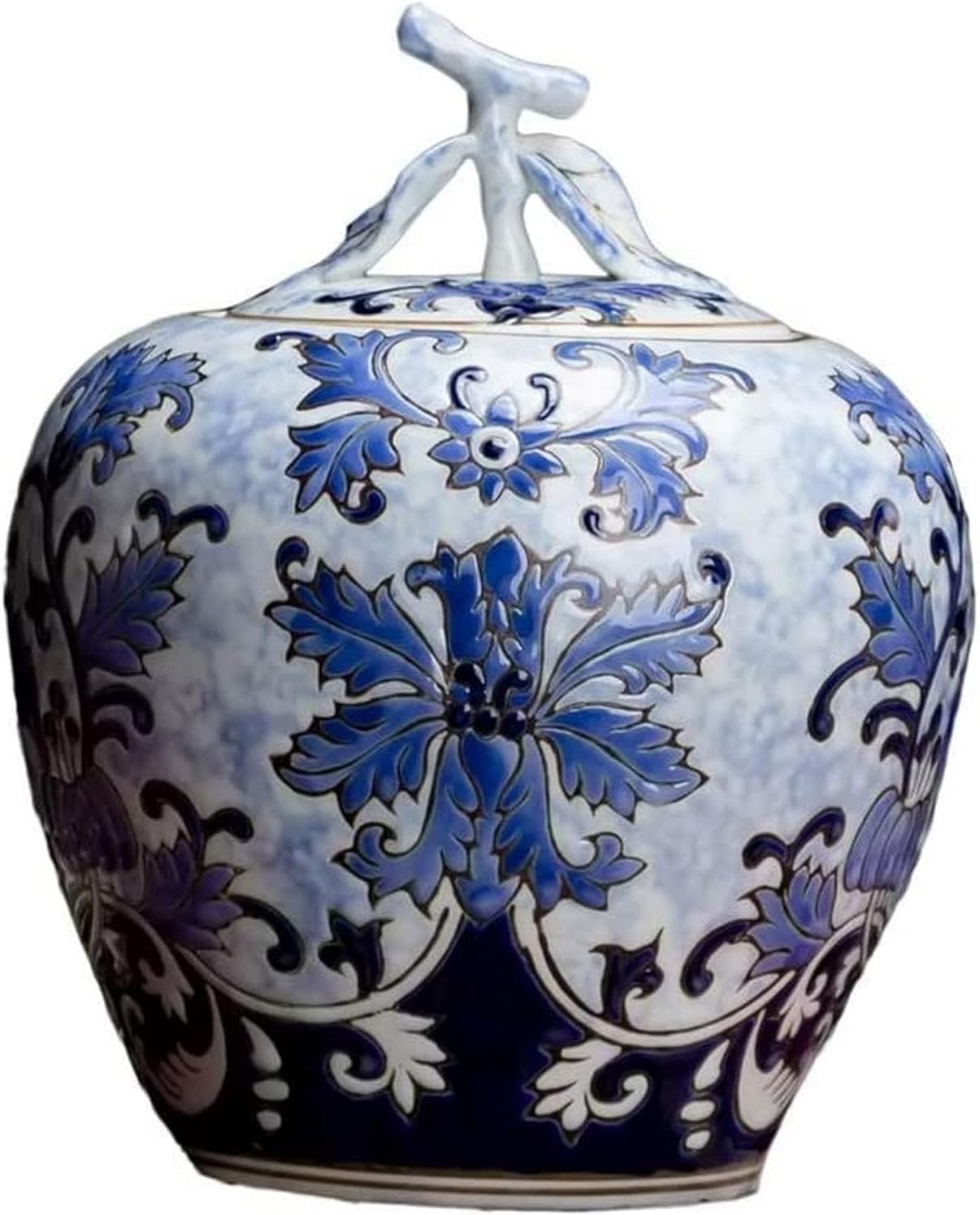 Bzgpmfud One Color Vase Desktop Porcelain Vases Ceramic Pitcher Antique Design Plant Pot Planter/Table Top Pencil Holder Decoration Decorative