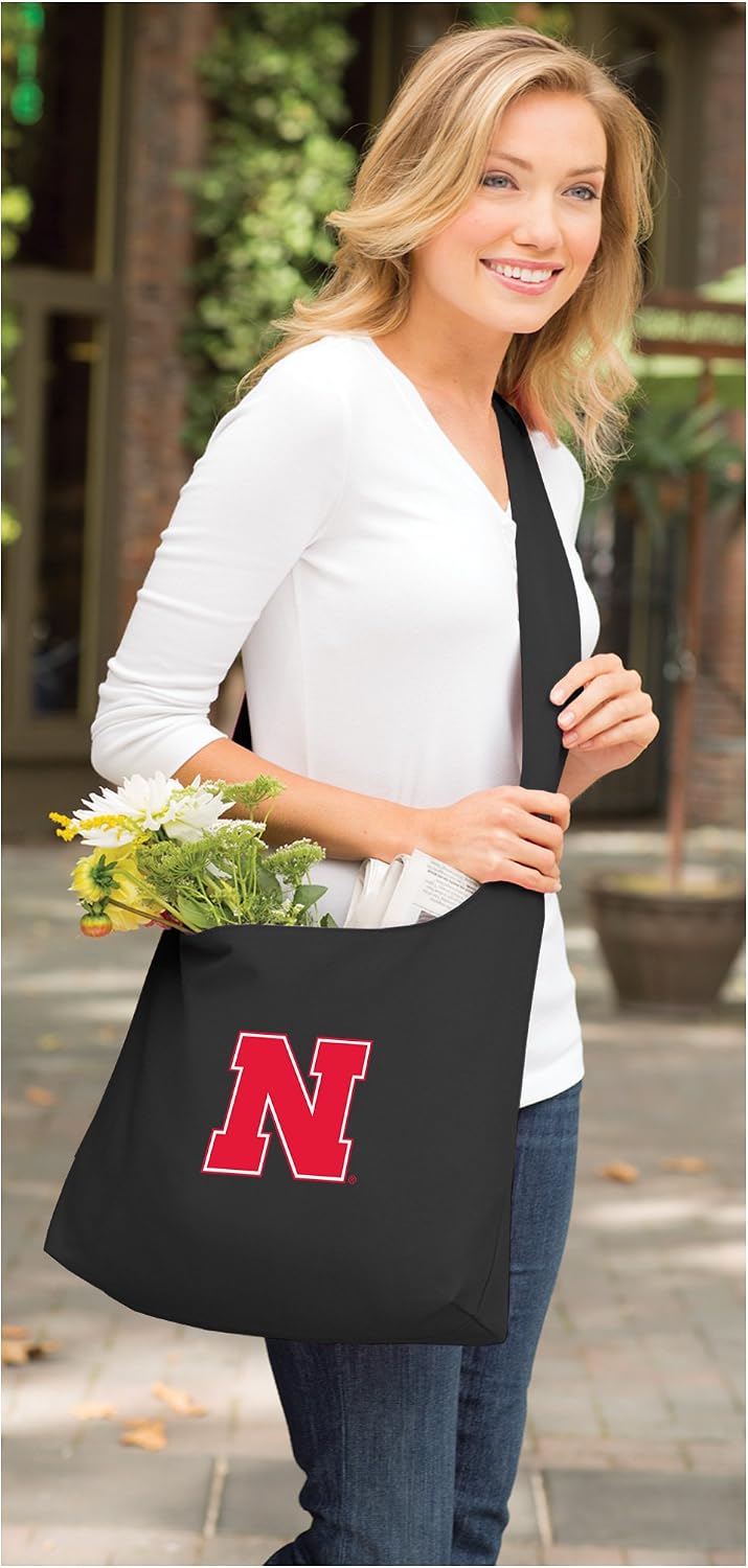 Broad Bay University of Nebraska Tote Bag Best Sling Style Across Body Shoulder Bags