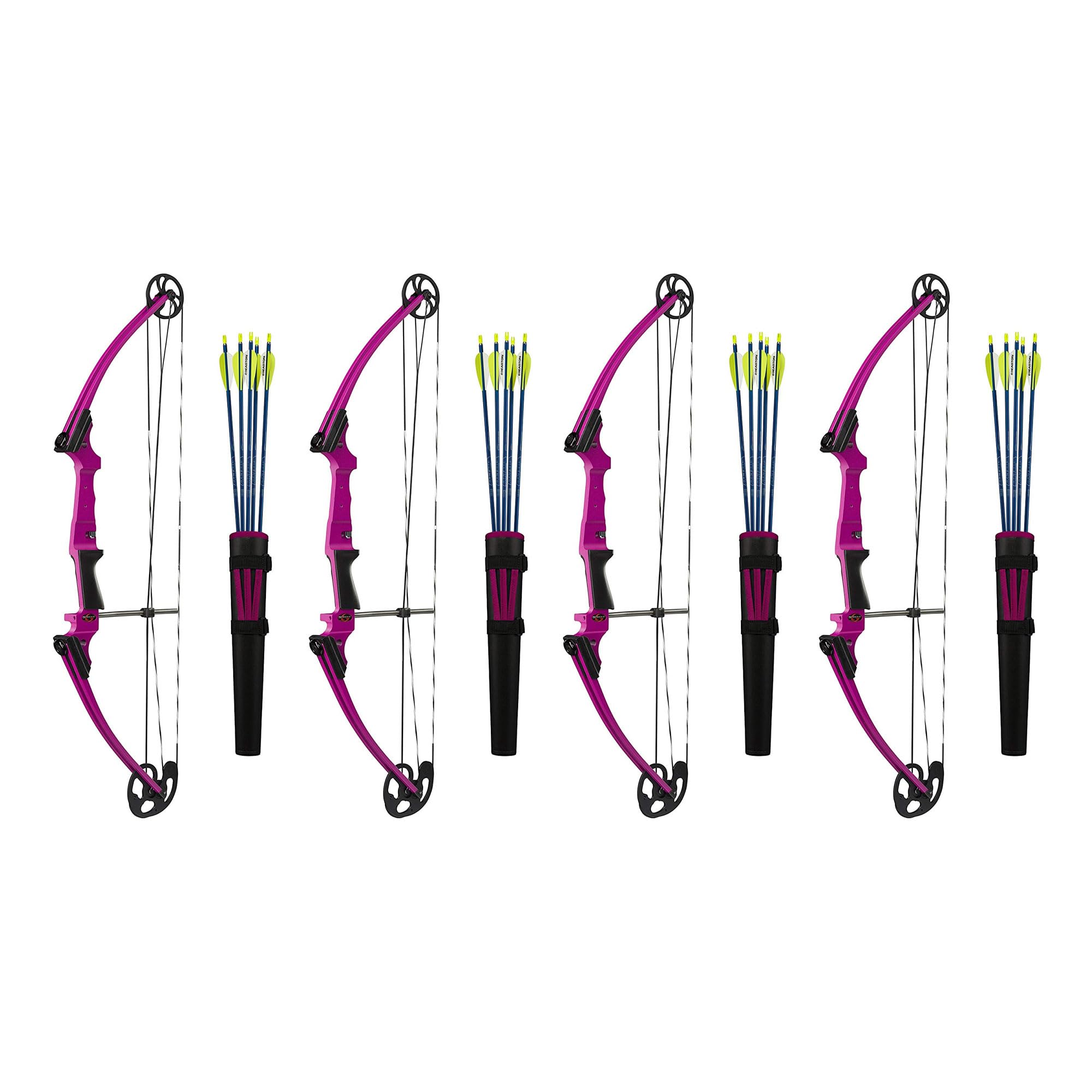Genesis Archery Compound Bow Archery Kit w/Adjustable Draw Length 15