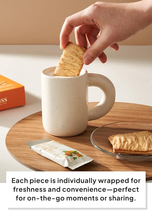 Galletas JEKISS Jeju Mandarin Sable Sand Cookies 180g miniatura 5