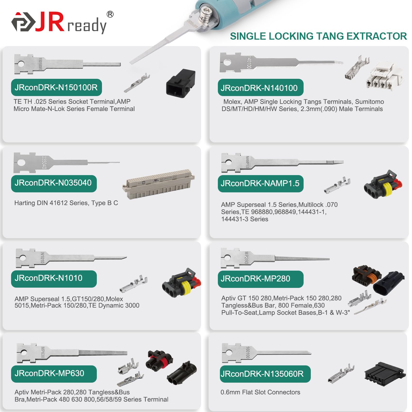 JRready Herramientas de extracción JRconDRK00A20-03